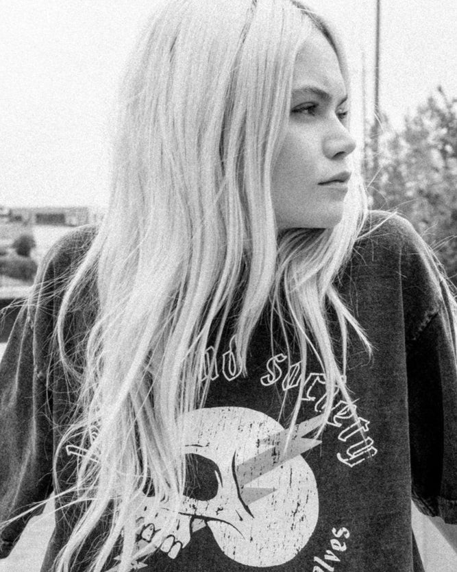 Lost Mind Society Cropped Tee