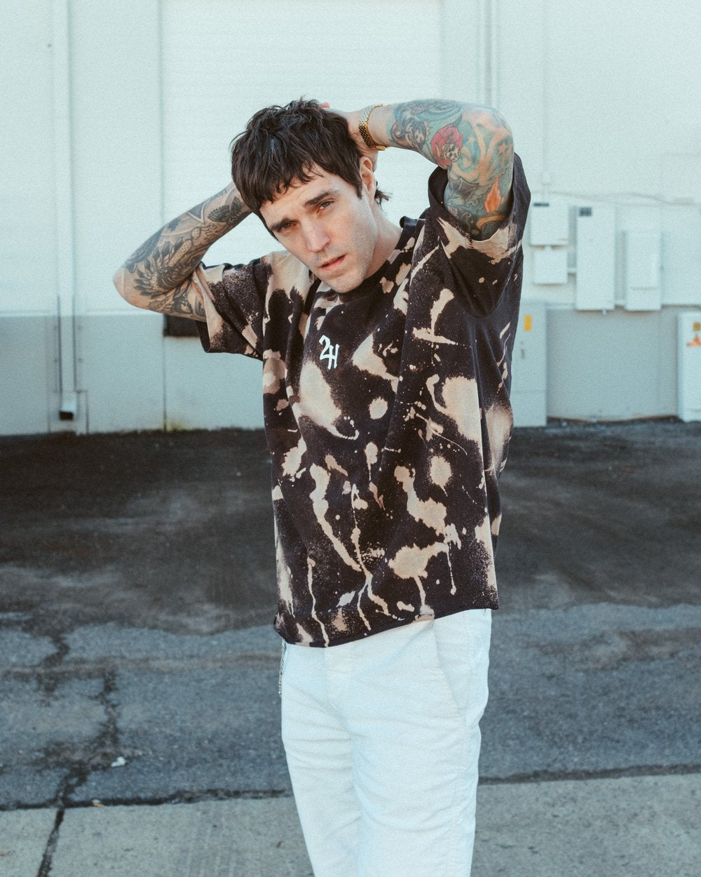 Grunge Camo Team Tee
