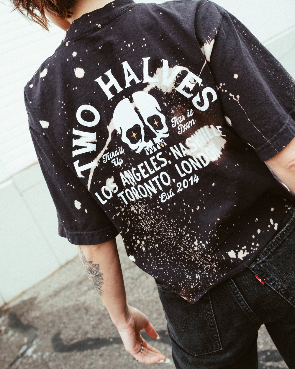 Grunge Camo Team Tee