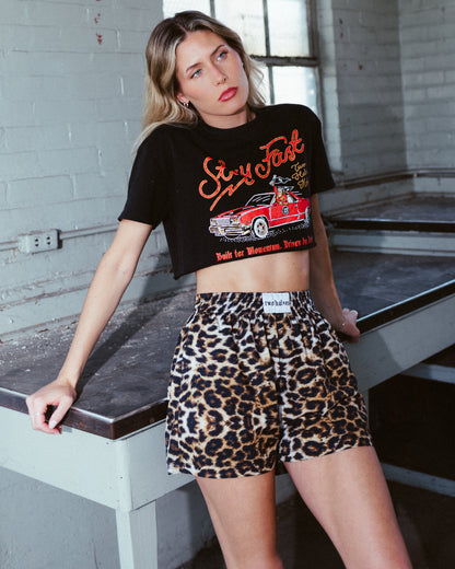 Leopard Boxer Shorts