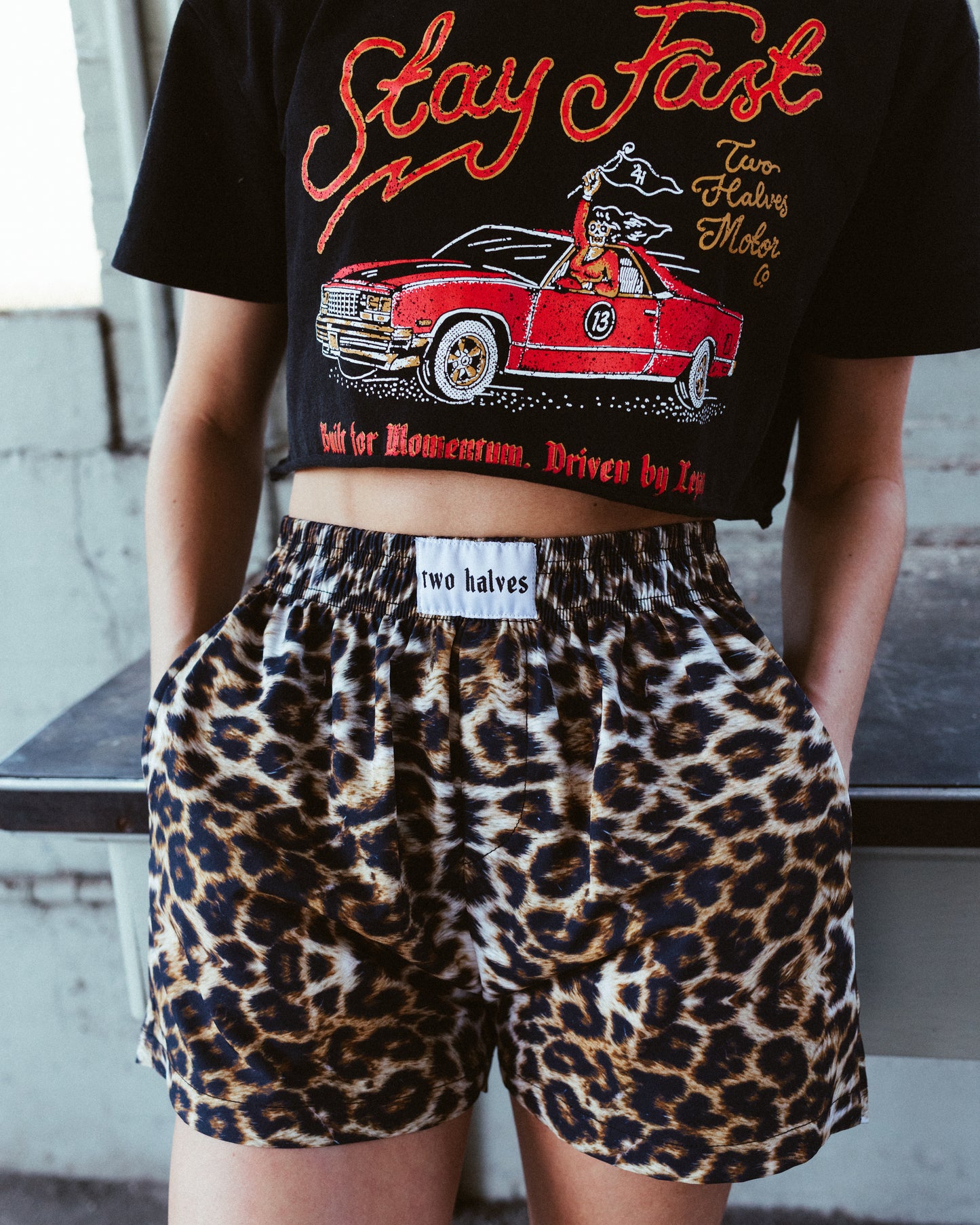 Leopard Boxer Shorts