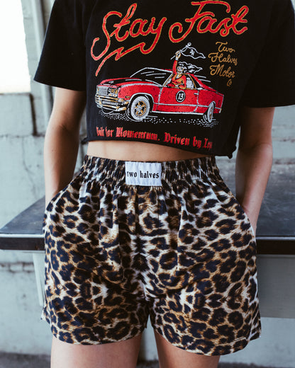 Leopard Boxer Shorts