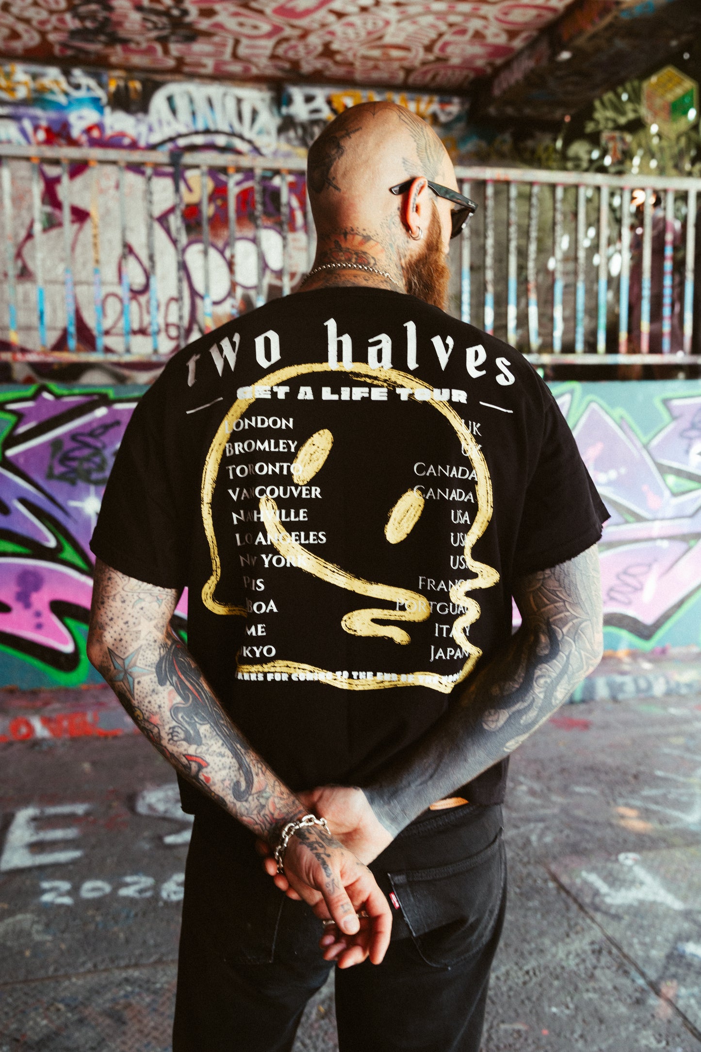 We're F*cked Tee - BLACK