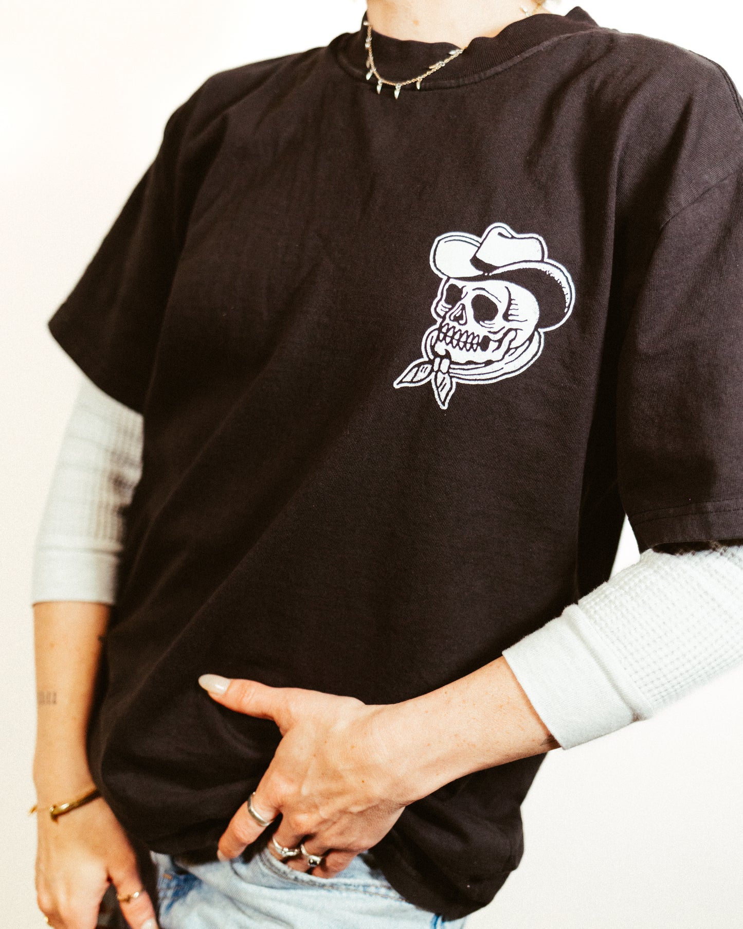 Skelly Cowboy Tee