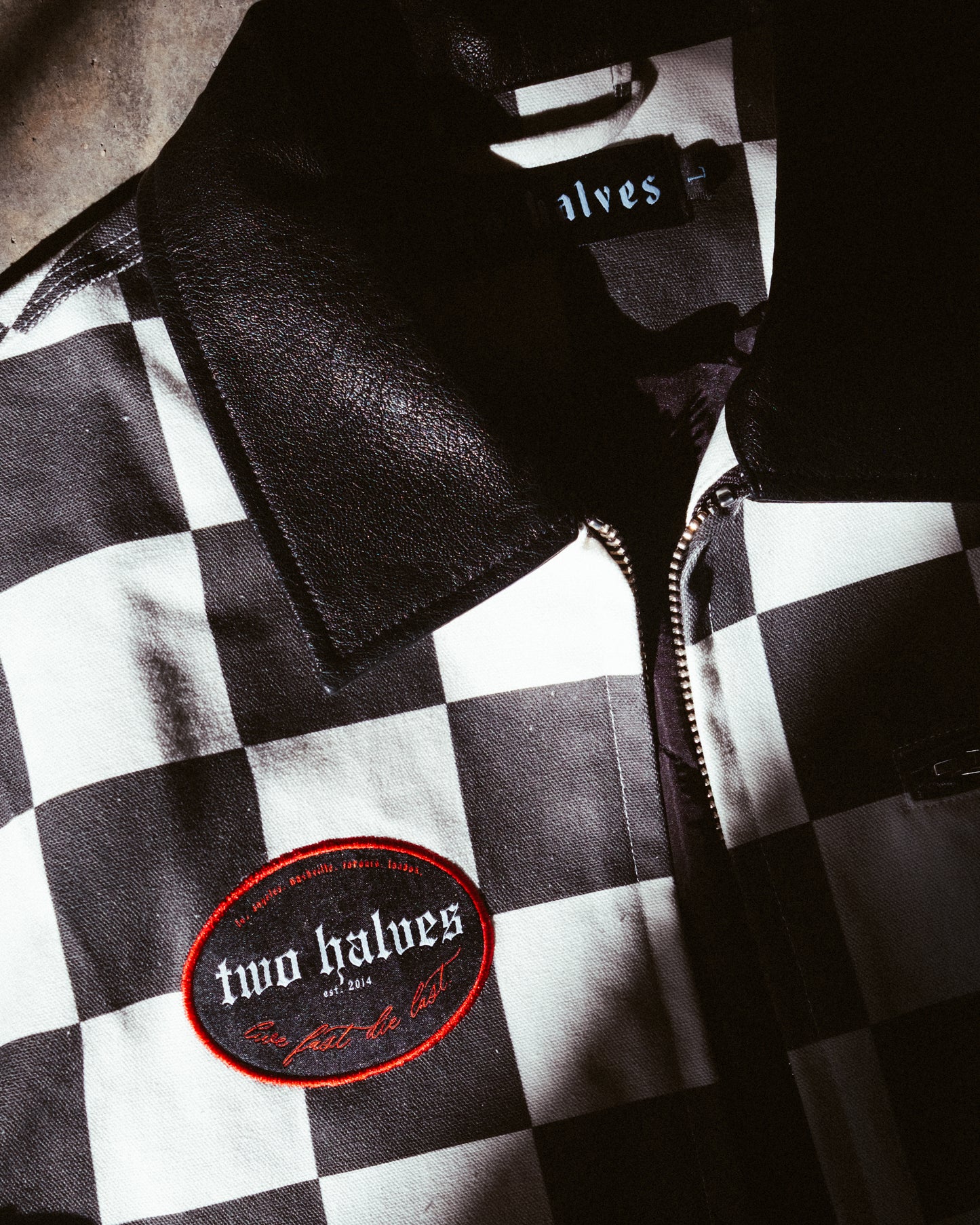 Checkered Work Jacket
