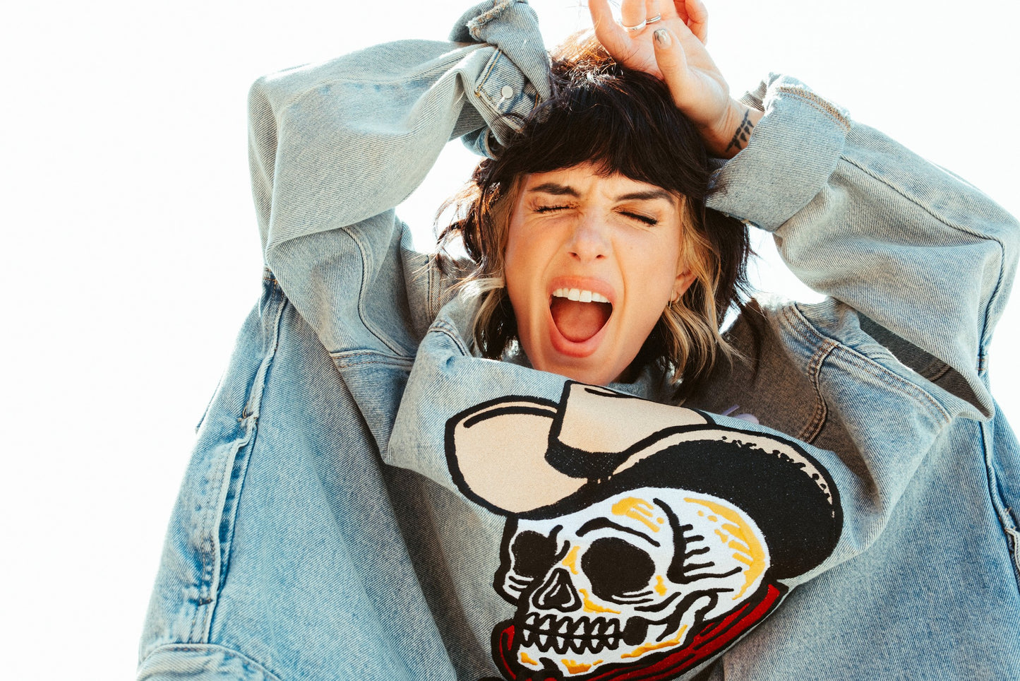 Skelly Cowboy Custom Denim Jacket