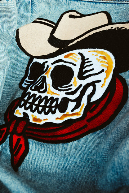 Skelly Cowboy Custom Denim Jacket