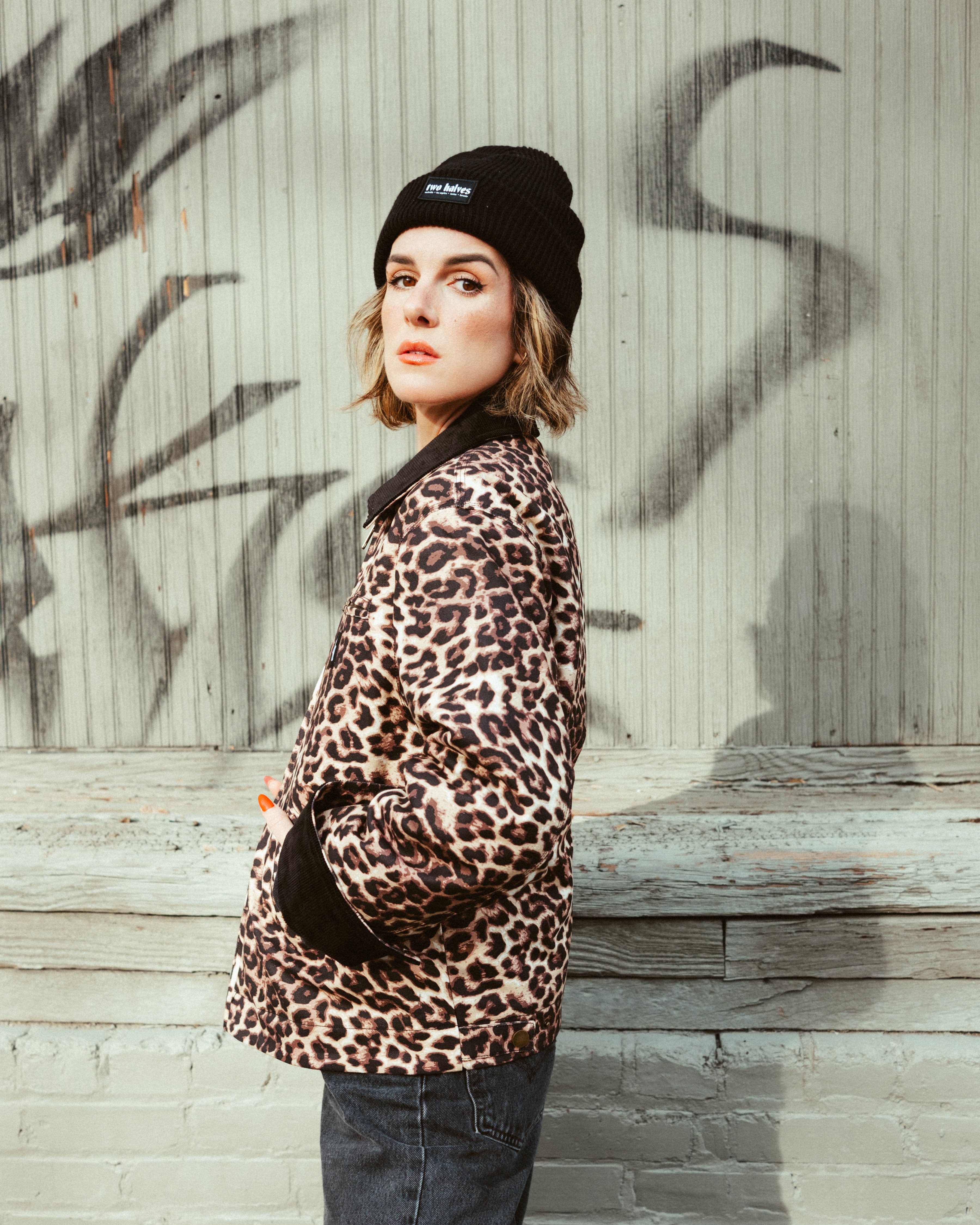 Leopard Work Jacket – Two Halves