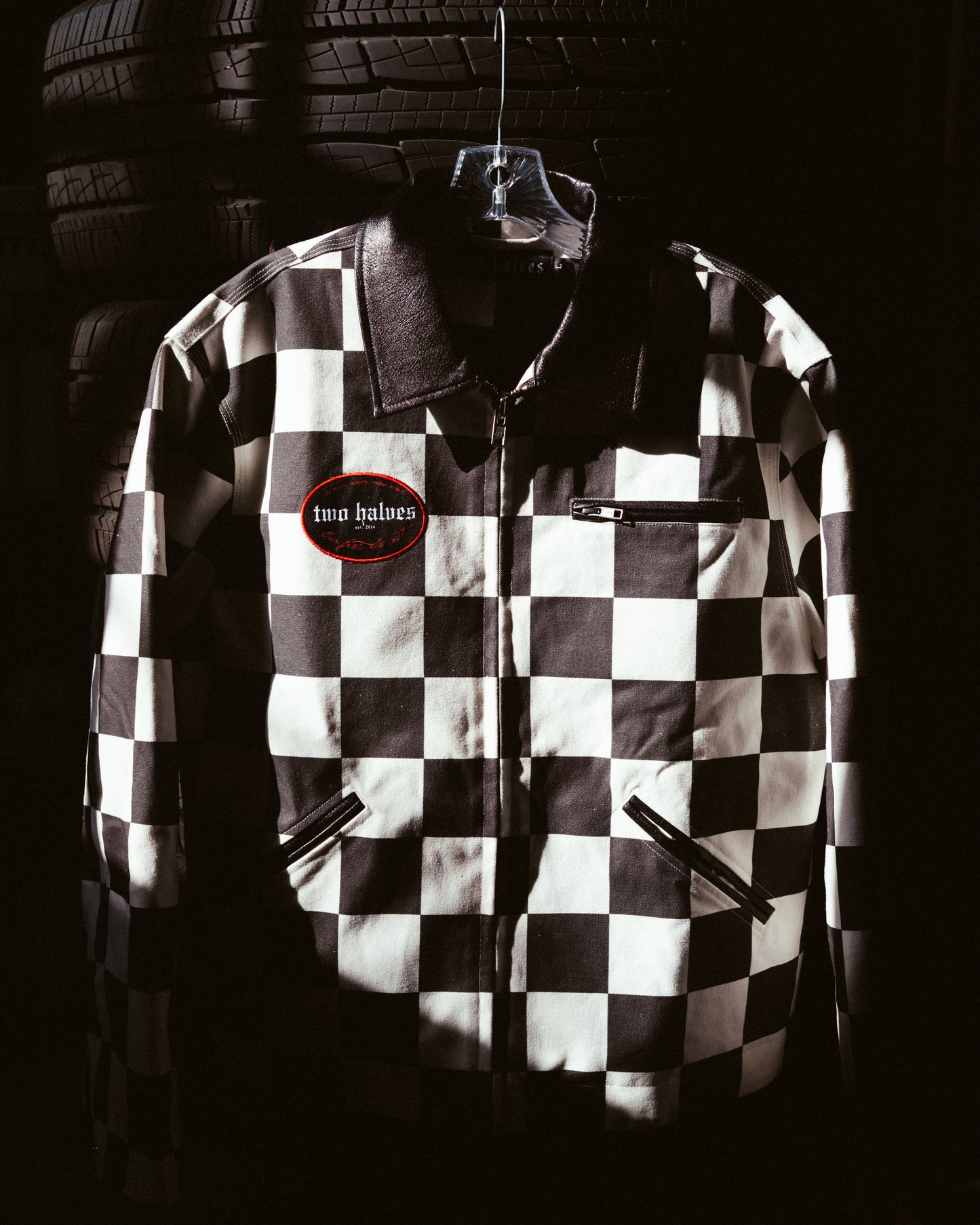 Checkered Work Jacket