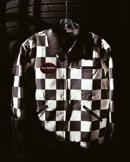 Checkered Work Jacket