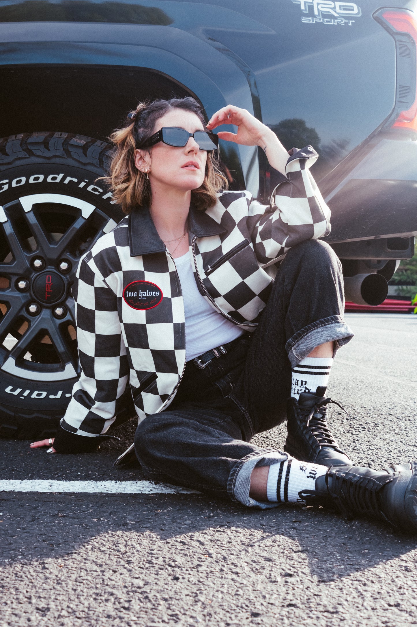 Checkered Work Jacket