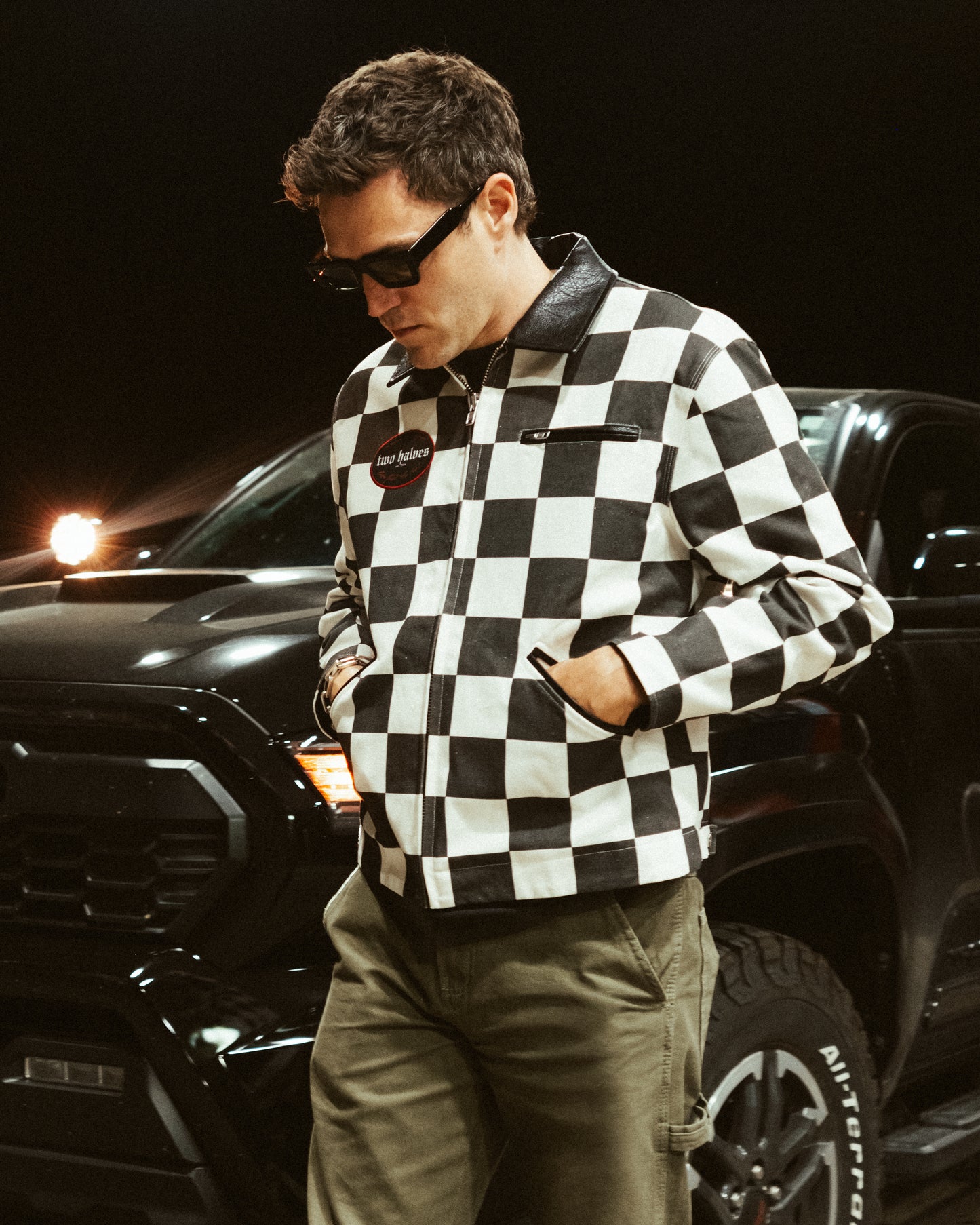 Checkered Work Jacket
