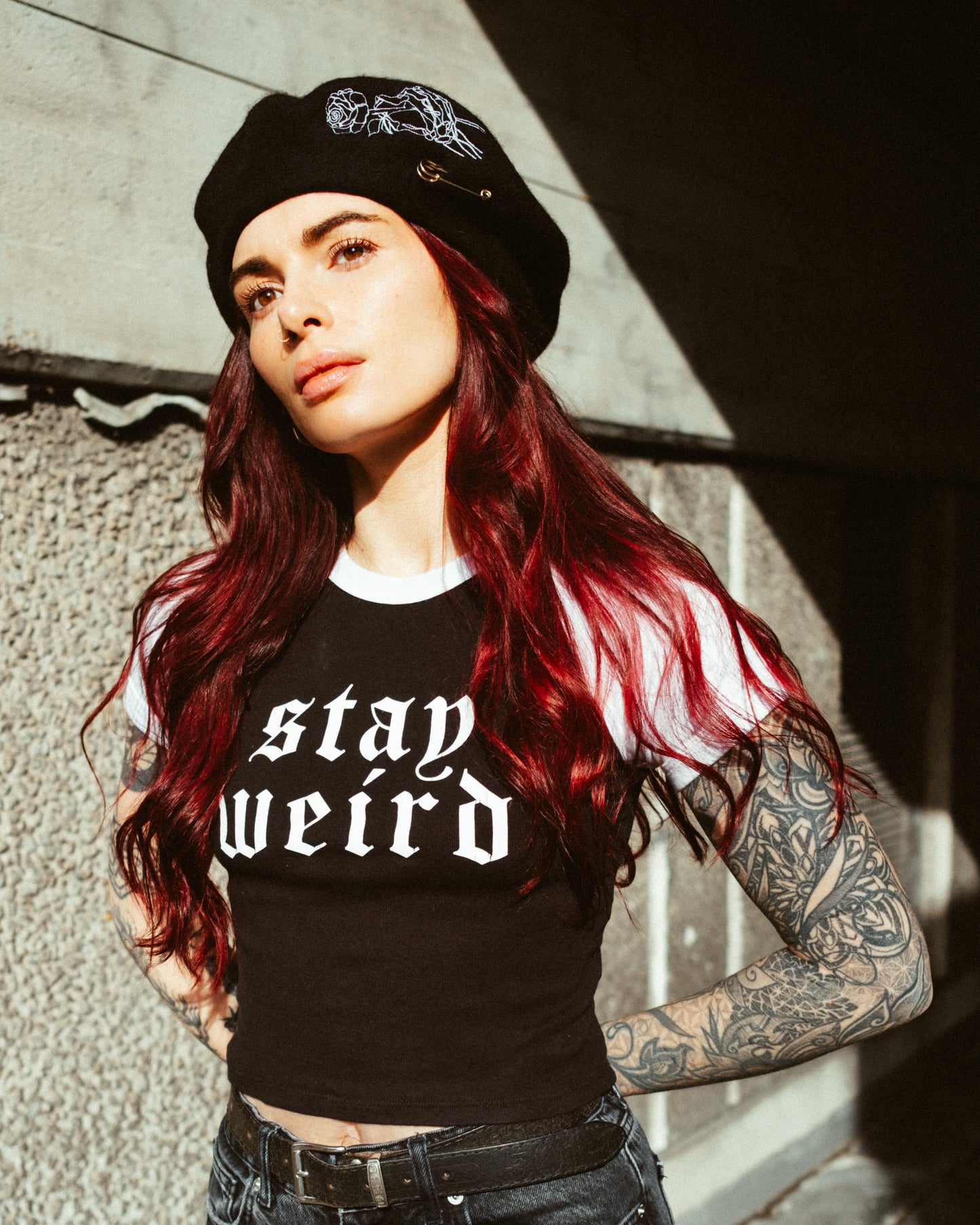 Stay Weird, Baby Tee