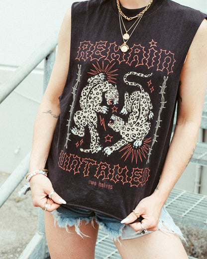 Untamed Cropped Sleeveless Tee
