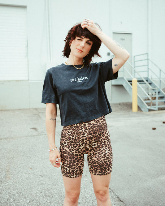Numerals Cropped Tee