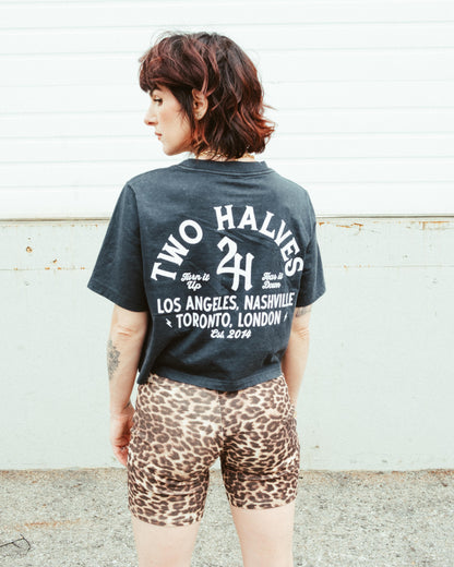 Numerals Cropped Tee
