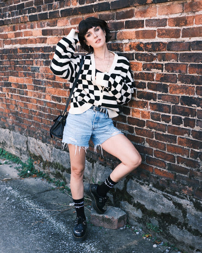 Half & Half Cardigan