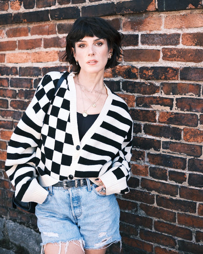 Half & Half Cardigan