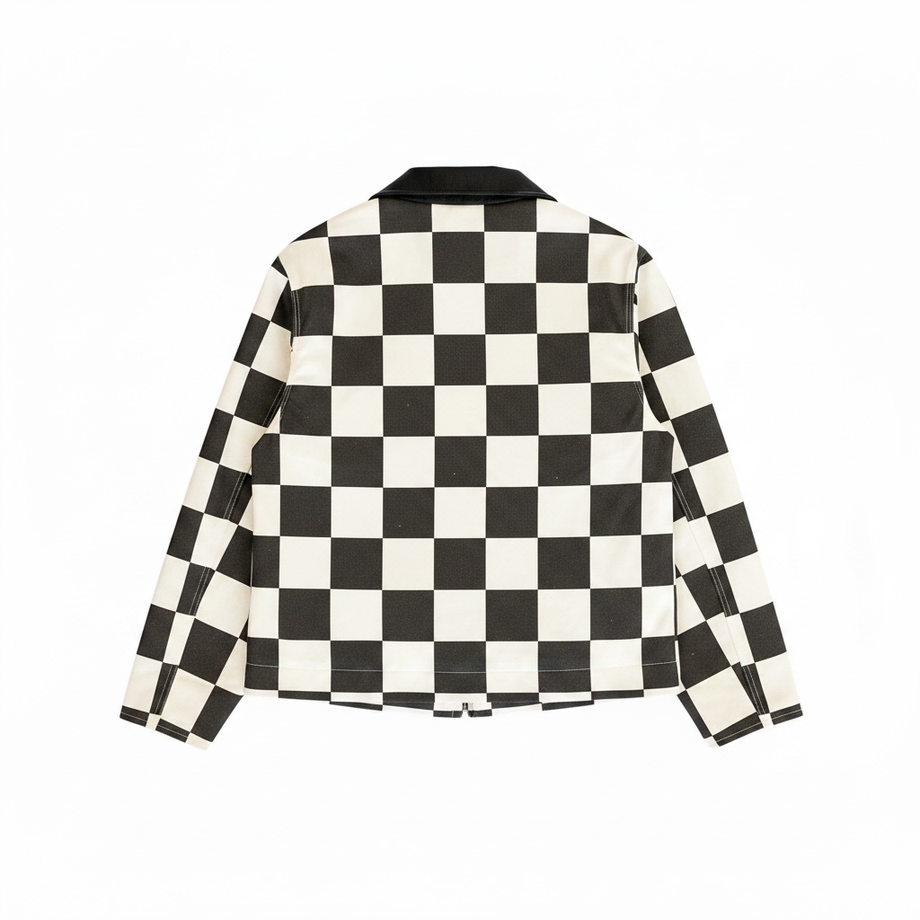 Checkered Work Jacket