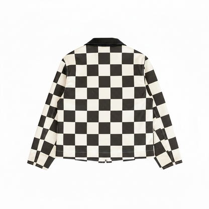 Checkered Work Jacket