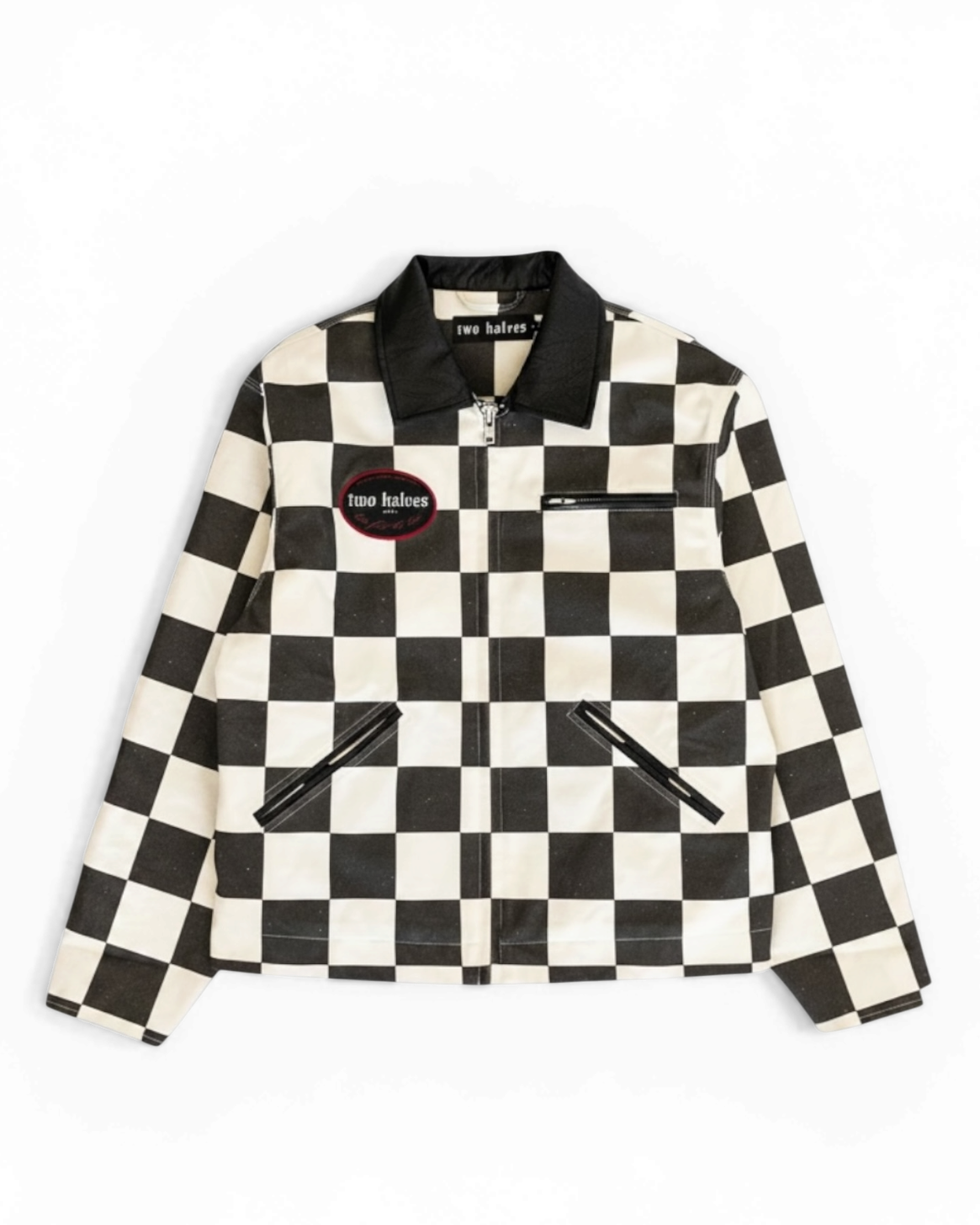 Checkered Work Jacket