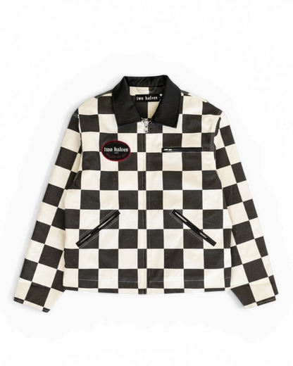 Checkered Work Jacket