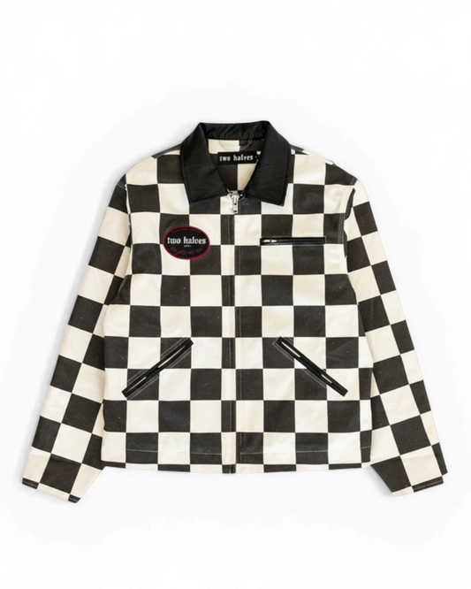 Checkered Work Jacket