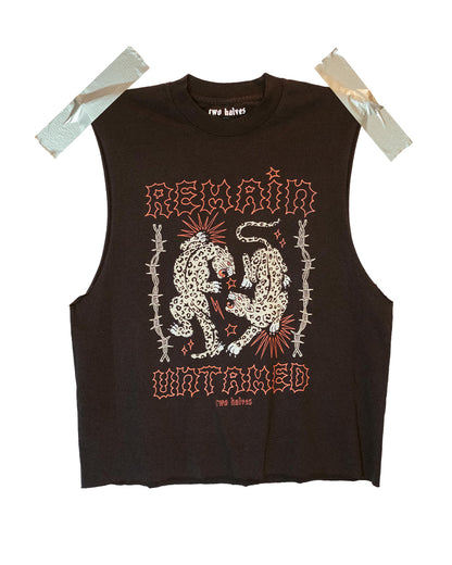 Untamed Cropped Sleeveless Tee