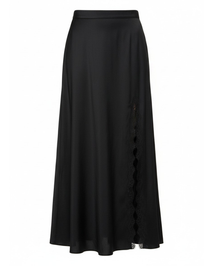 Satin & Lace Skirt