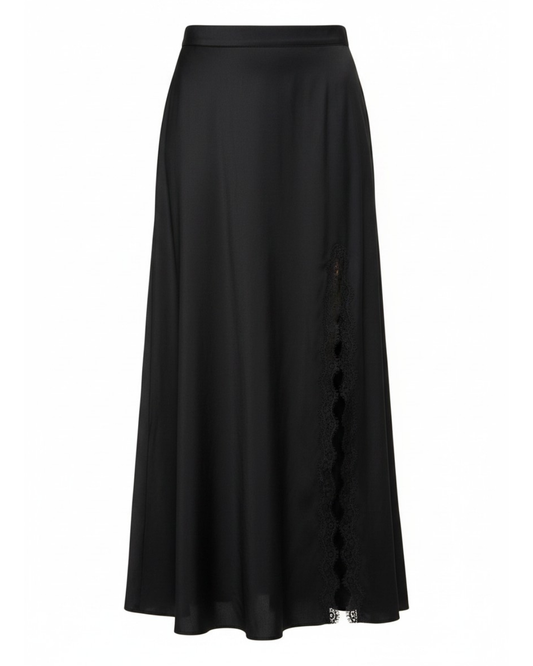 Satin & Lace Skirt