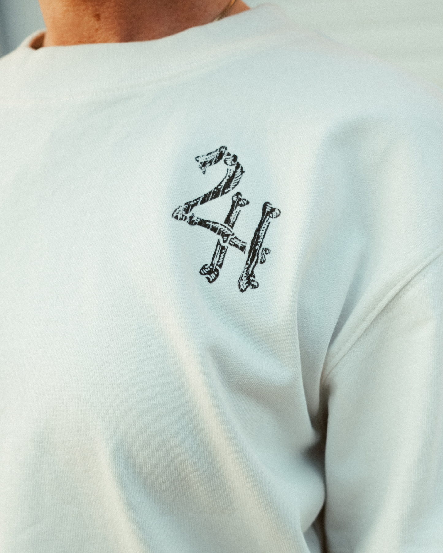 Bones Layered Longsleeve (WHITE)