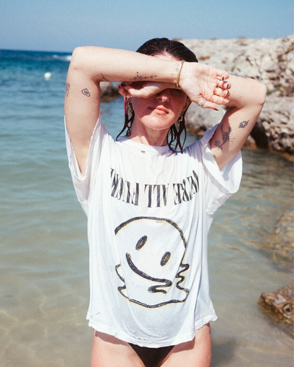 We're F*cked Tee - WHITE