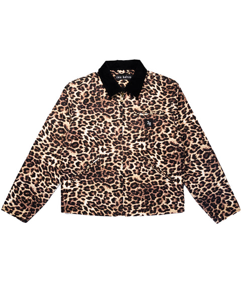 Leopard Work Jacket – Two Halves