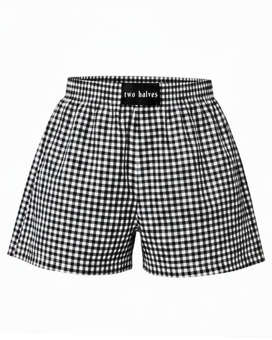 Gingham Boxer Shorts