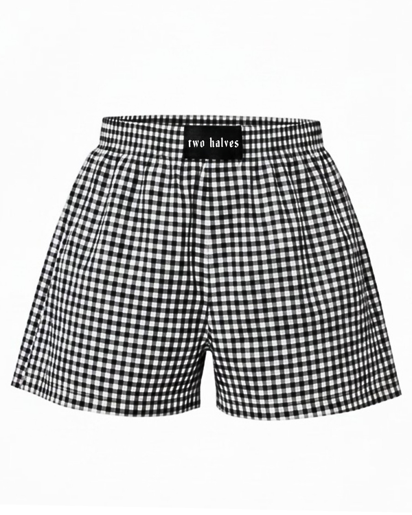 Gingham Boxer Shorts
