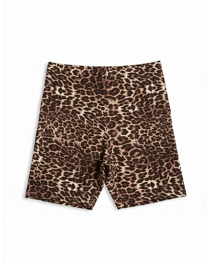 Ribbed Cotton Bike Shorts