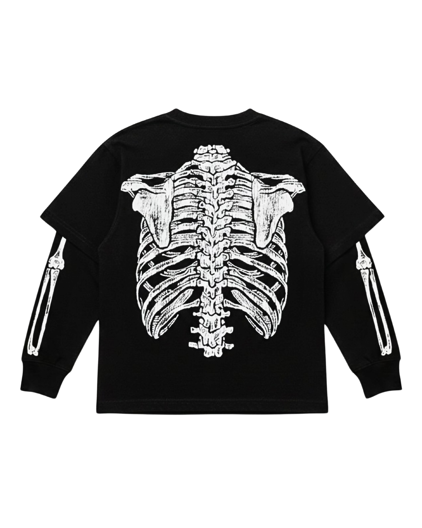 Bones Layered Longsleeve (BLACK)